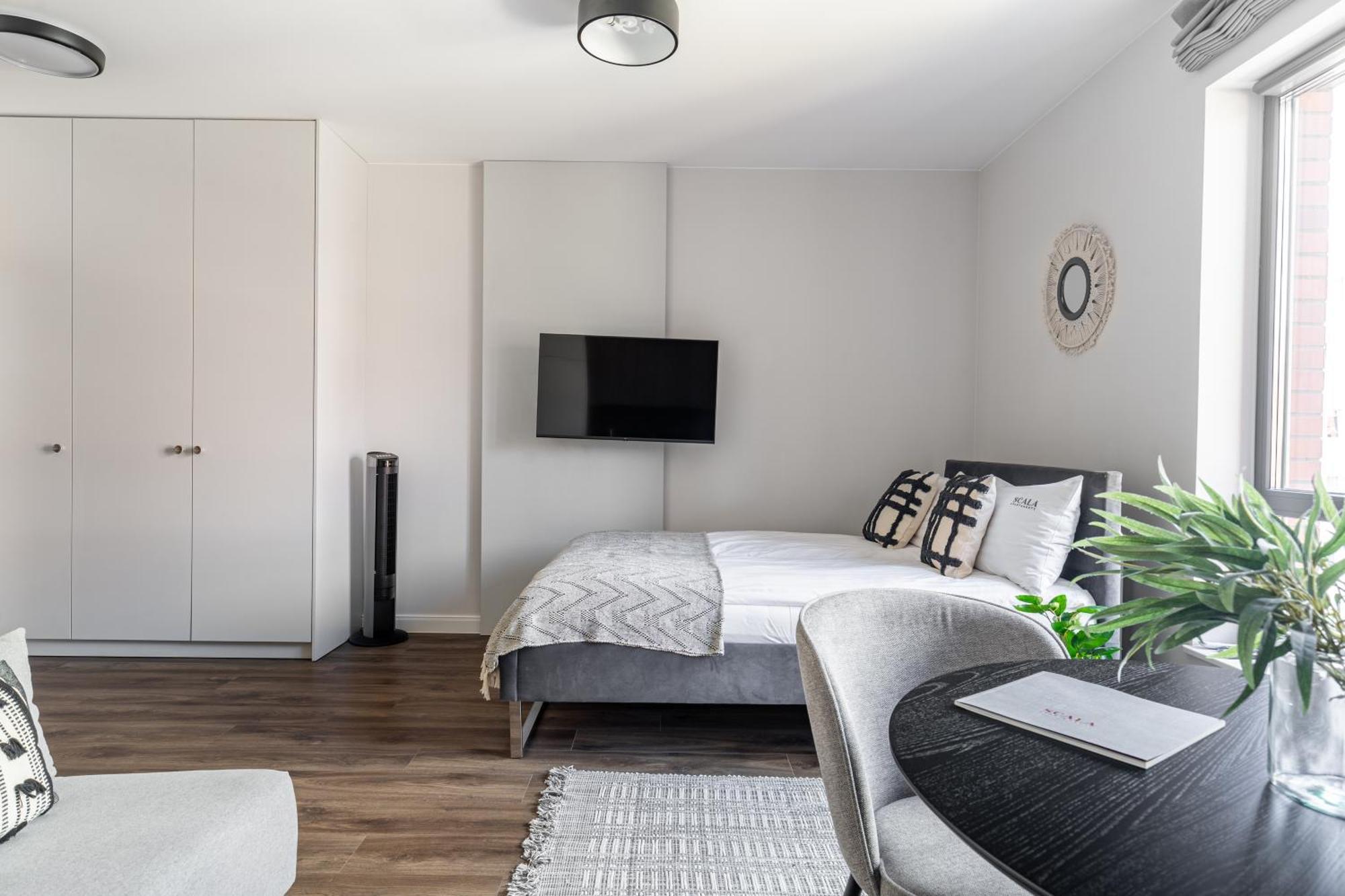 Scala City Center Apartments & Studio By Lion Apartments Gdansk Bagian luar foto