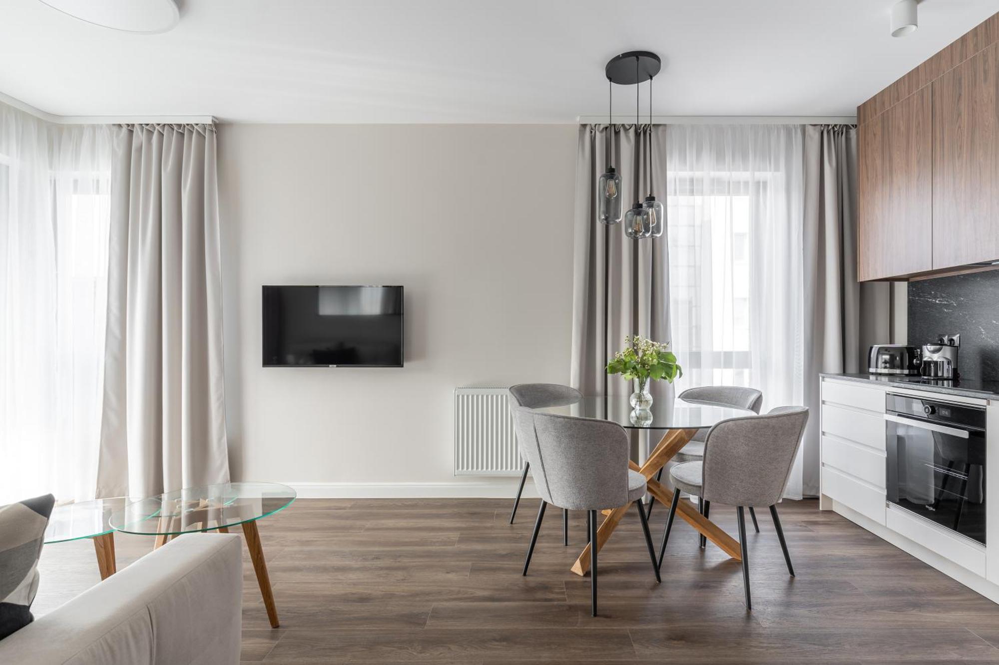 Scala City Center Apartments & Studio By Lion Apartments Gdansk Bagian luar foto